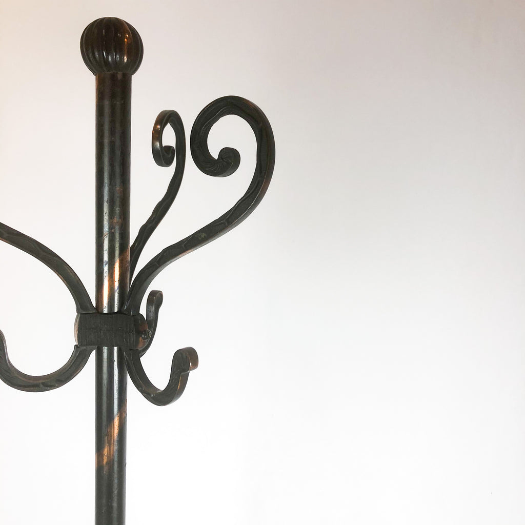 Japanned Coat Rack